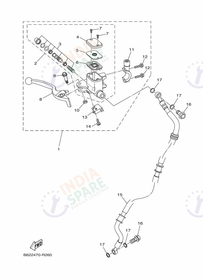 FRONT MASTER CYLINDER